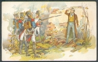 Война 1812 года Комплект № 1 10 открыток артикул 7001b.